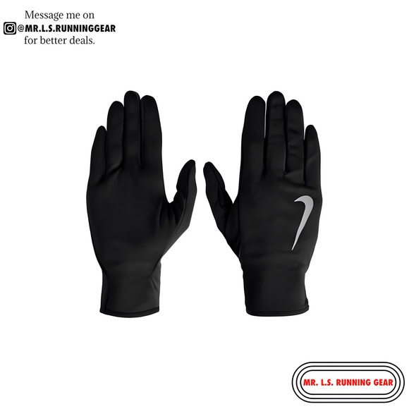 Nike Dri-FIT Running Hat & Glove Set NRC37082 - Picture 7 of 7